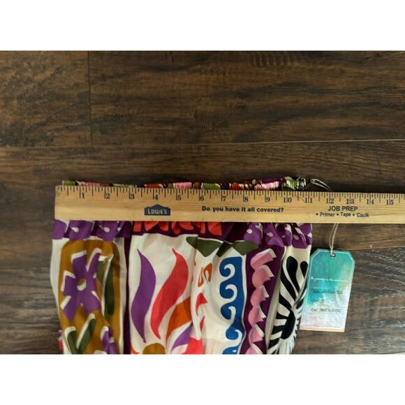 True Destination Resort Wear Jumpsuit Womens Satin Strapless Wide Sz:small - Picture 6 of 7